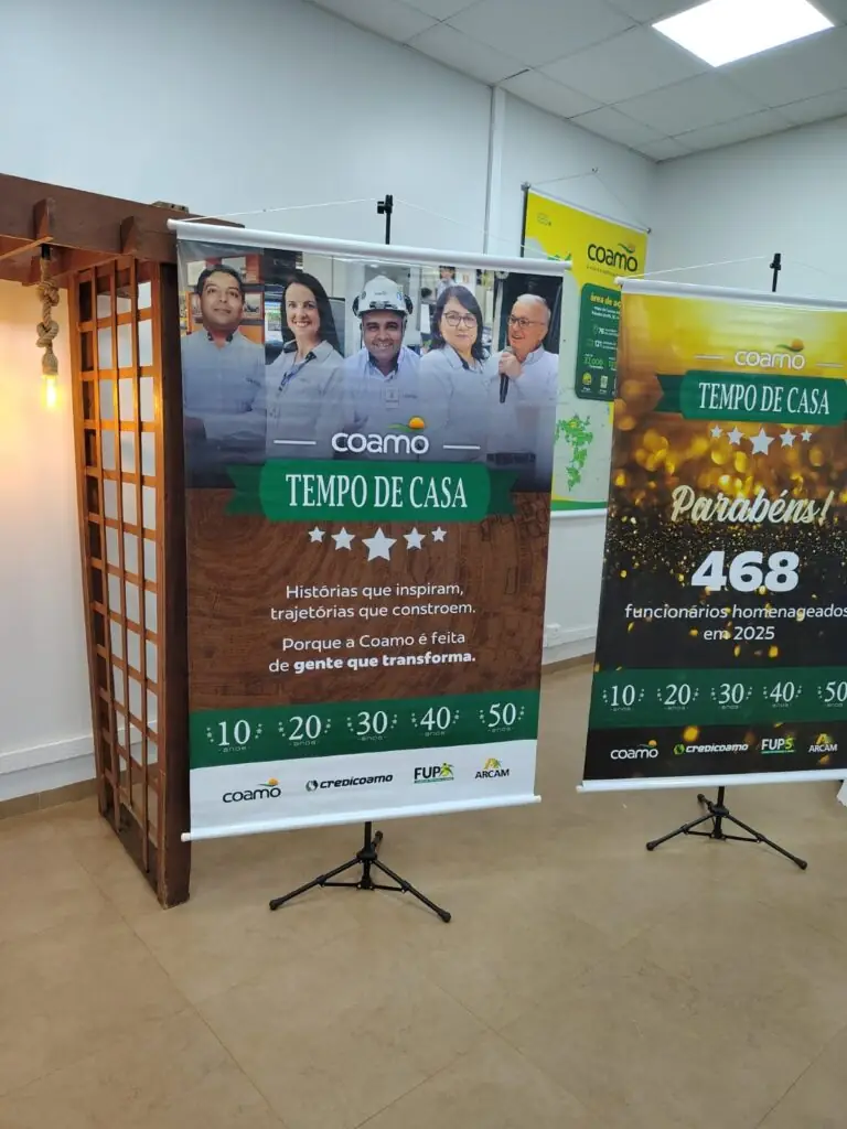 Tempo de Casa: COAMO presta homenagem a colaboradores em Dourados Tempo de Casa: COAMO presta homenagem a colaboradores em Dourados
